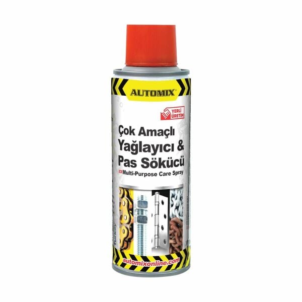 AUTOMIX Çok Amaçlı Yağlayıcı Ve Pas Sökücü Sprey 200 ML (020.19.044114)
