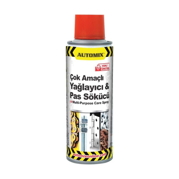 AUTOMIX Çok Amaçlı Yağlayıcı Ve Pas Sökücü Sprey 200 ML (020.19.044114)