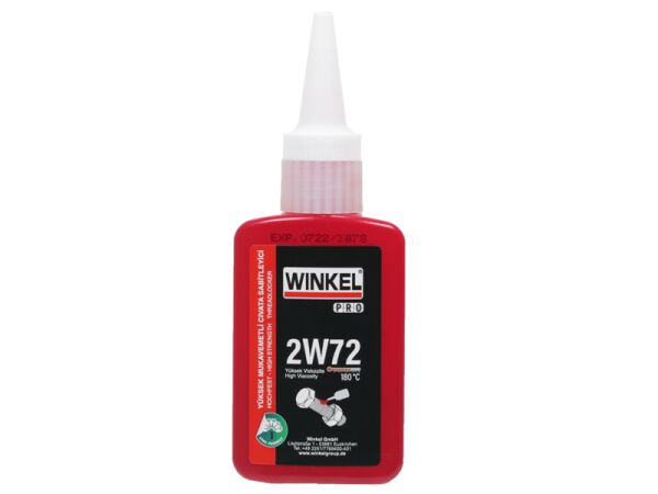 WINKEL PRO 2W72 Vida Sabitleyici Yüksek Mukavemet 250 ml