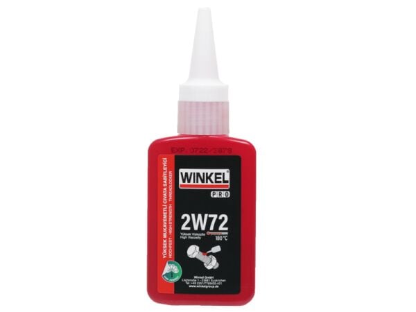 WINKEL PRO 2W72 Vida Sabitleyici Yüksek Mukavemet 250 ml