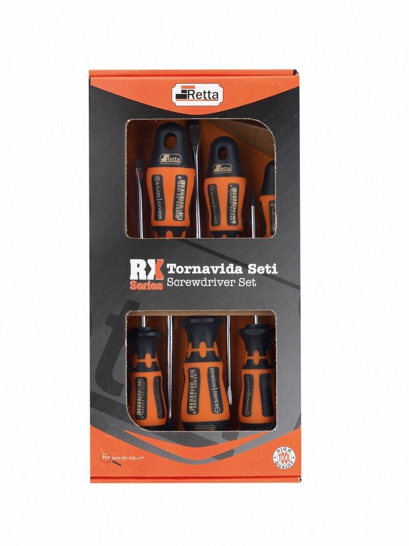 Retta RX Serisi 7 Parça Tornavida Seti RXS7000