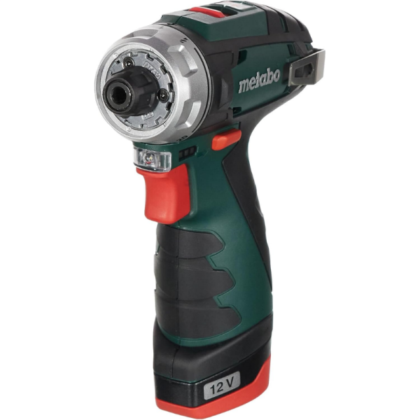 METABO POWERMAXX BS Şarjlı Matkap 12 Volt + Bez Çantalı Çift Akülü (600079510)