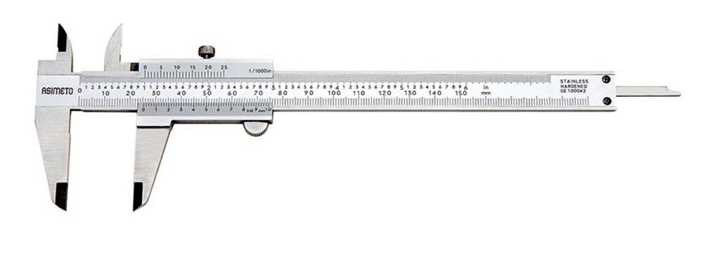 ASİMETO Monoblok Mekanik Kumpas 100 x 0,05 mm (341040)