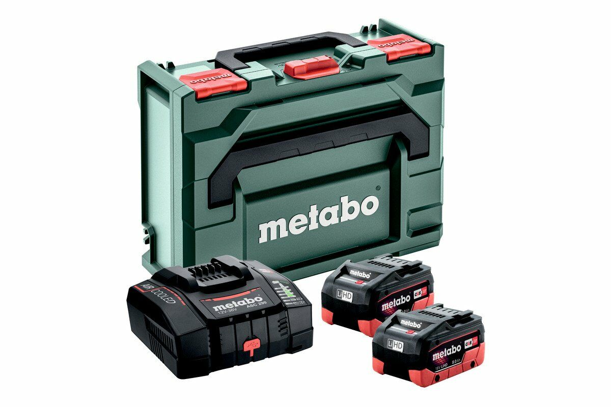 METABO Başlangıç Seti 18 Volt 8.0 Ah Akü + Şarj Aleti