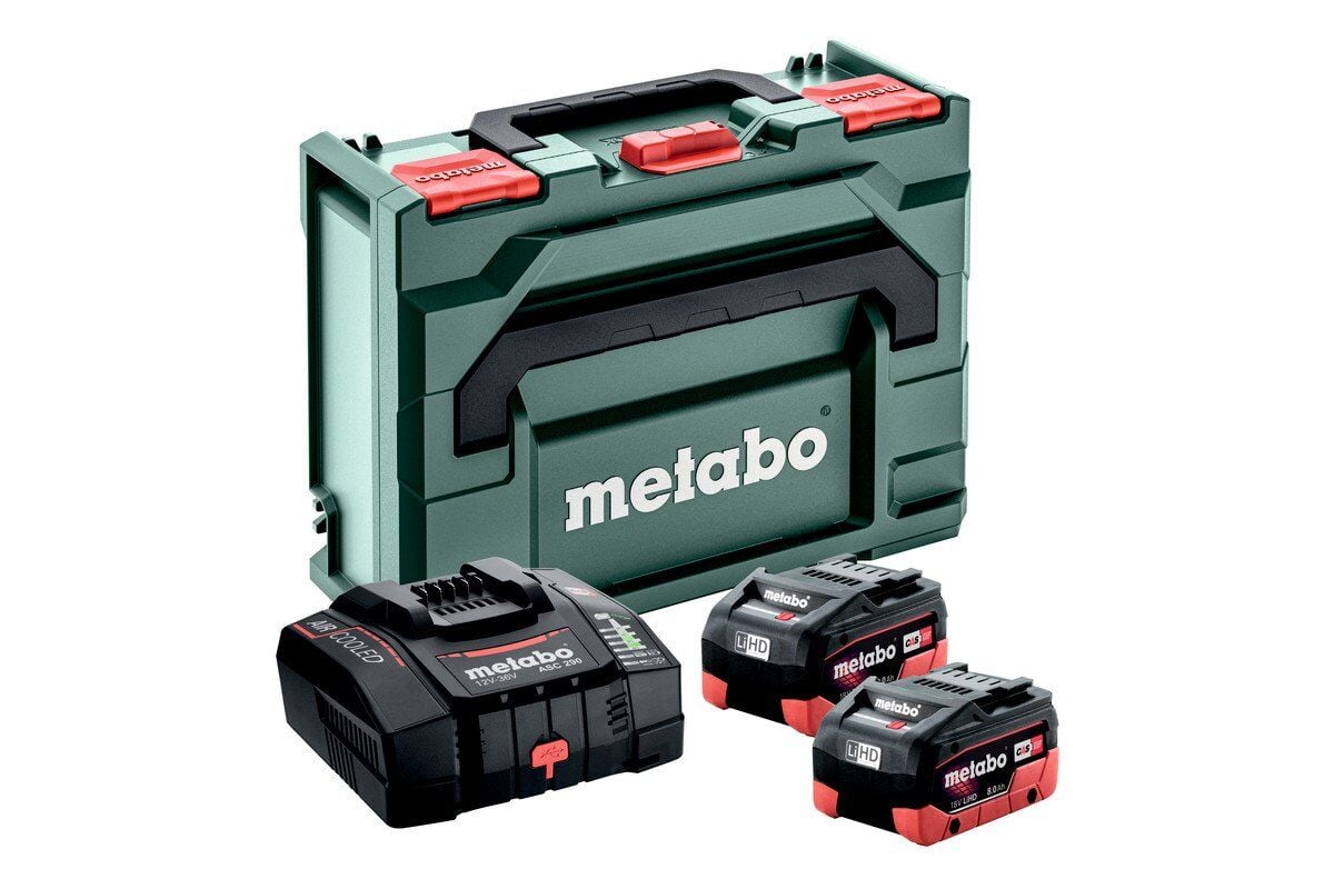METABO Başlangıç Seti 18 Volt 8.0 Ah Akü + Şarj Aleti